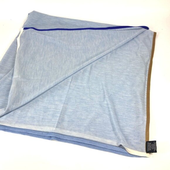 HERMES Blue Scarf - Picture 7 of 7